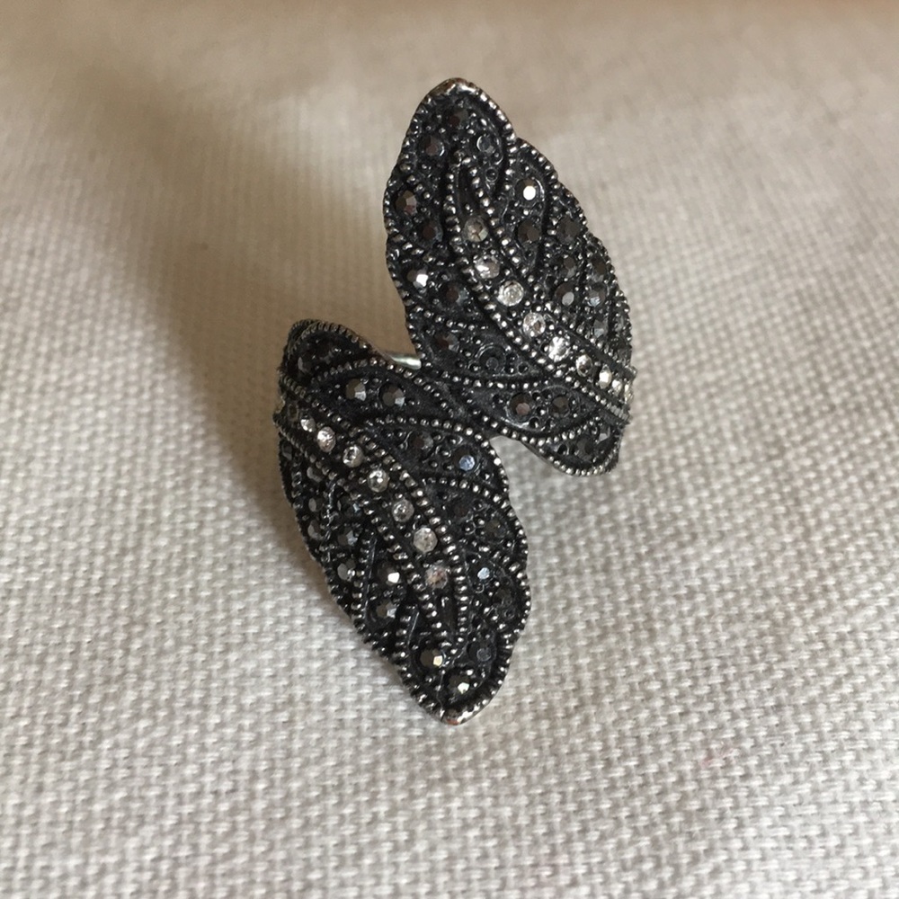Feather Statement Ring